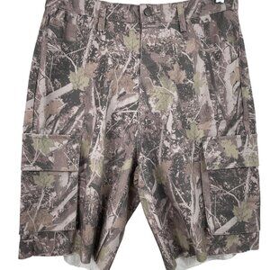 American Stitch Mens Size Small Camouflage Cargo Shorts With Pockets
